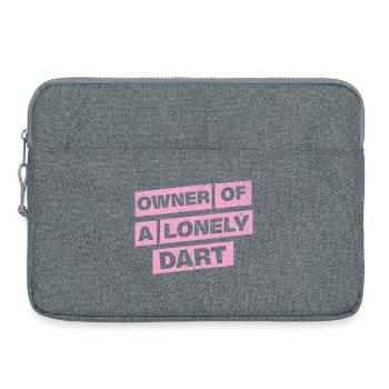 Fléchettes Chemise Sweat à capuche Propriétaire d’une fléchette solitaire - Sacoche pour ordinateur portable 15 pouces - gris chiné - Devant