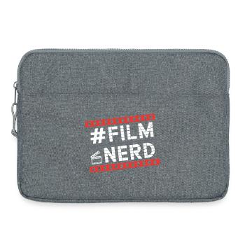 #FILM NERD Kino Fan Filmklappe Cineaste - Sacoche pour ordinateur portable 15 pouces - gris chiné - Devant