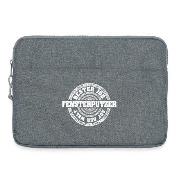 Window cleaning as a job - Laptop bag 15" - heather grey - Front