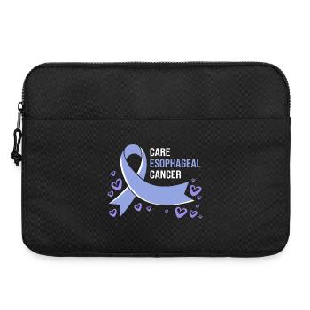 Cancer de l’œsophage Survivant du cancer de la chimiothérapie - Sacoche pour ordinateur portable 15 pouces - noir - Devant