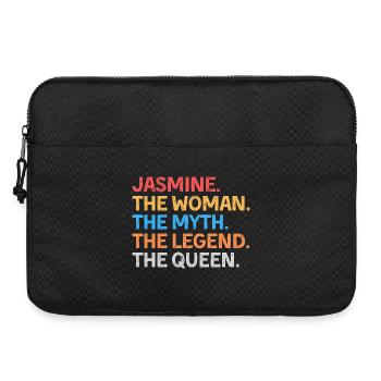 Jasmine Die Frau Der Mythos Die Legende Die Königin - Laptoptasche 15" - Schwarz - Vorne