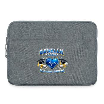 Concours de compagnon 2026 Réussi Don - Sacoche pour ordinateur portable 15 pouces - gris chiné - Devant