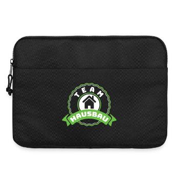 Team House Building Emblem - Laptop bag 15" - black - Front