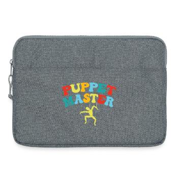 Puppet Master Swing Art - Laptop bag 15" - heather grey - Front
