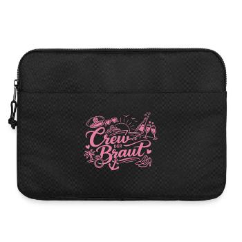 Crew der Braut – JGA Cruise Kreuzfahrt - Laptoptasche 15" - Schwarz - Vorne
