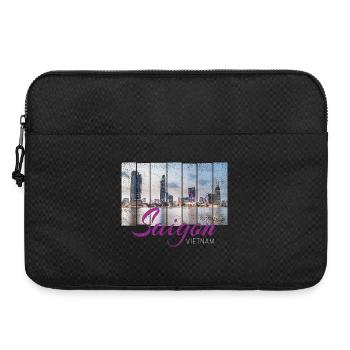 Souvenir du Vietnam de Saigon (Ho Chi Minh-Ville) - Sacoche pour ordinateur portable 15 pouces - noir - Devant