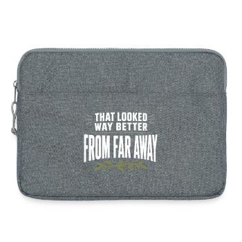 Scale-hunting-scale-hunter-antler-hunting-whitetail - Laptop bag 15" - heather grey - Front