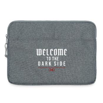 Welcome To The Dark Side – Dark Temptation - Laptop bag 15" - heather grey - Front