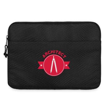 Architect / Architecture / Architekt / Architecte - Laptop bag 15" - black - Front