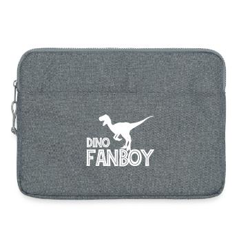 Dino Fanboy Pour Fan De Dinosaures - Sacoche pour ordinateur portable 15 pouces - gris chiné - Devant