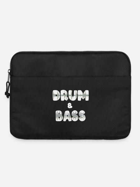 DNB-Wellenform - Laptoptasche 15" - Schwarz