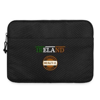 Flagge von Irland, Irish Pride - Laptoptasche 15" - Schwarz - Vorne
