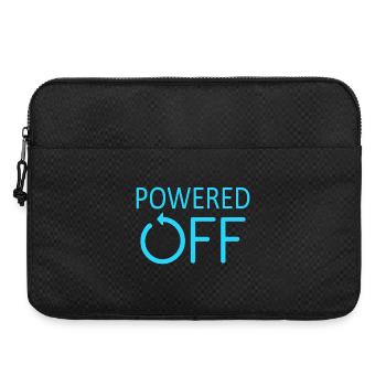 POWERED OFF Abgeschaltet und im Ruhemodus - Laptoptasche 15" - Schwarz - Vorne
