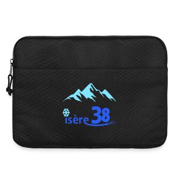 Isère 38 logo - Laptop bag 15" - black - Front