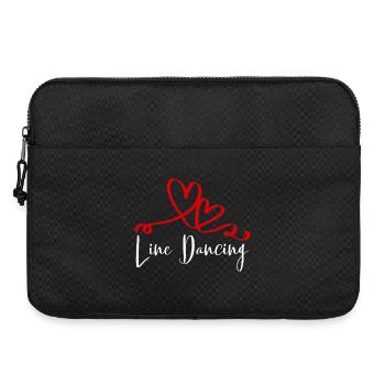 Line Dancing Cowboy Line Dancer Line Dance - Laptop bag 15" - black - Front