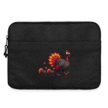 Bébé dinde de Thanksgiving - Sacoche pour ordinateur portable 15 pouces - noir - Devant