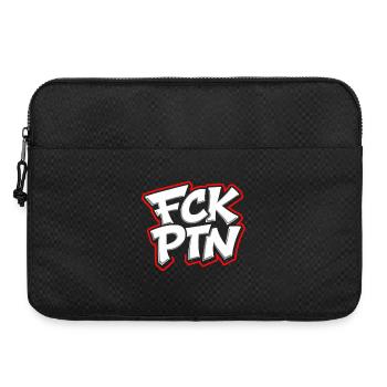 FCK PTN Anti Putin Statement - Laptop bag 15" - black - Front
