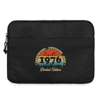 Legendary since 1976 – Vintage Birthday Gift - Laptop bag 15" - black - Front