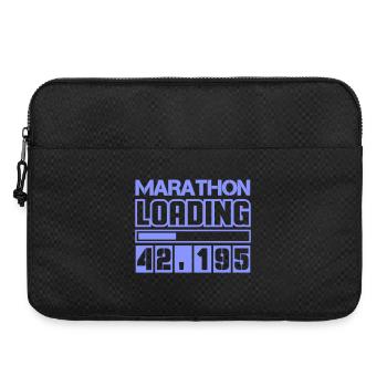 Coureurs marathon marathon 42 195 - Sacoche pour ordinateur portable 15 pouces - noir - Devant