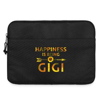 Happiness Is Being a Gigi Sunflower - Laptop bag 15" - black - Front