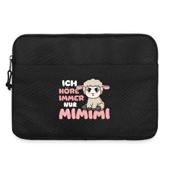  Ich Höre Immer Nur Ein Mimimi Schaf - Laptoptasche 15" - Schwarz - Vorne
