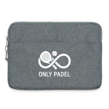 Only Padel Sport Passion Lifestyle Look - Laptop bag 15" - heather grey - Front