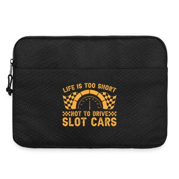 Slot Car Short Life Drive Slot Car Drag Racing - Laptoptasche 15" - Schwarz - Vorne