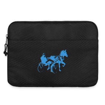 Trabrennen traber - Laptoptasche 15" - Schwarz - Vorne