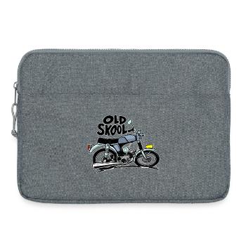0897 cyclomoteur 50cc couleur OLD SKOOL - Sacoche pour ordinateur portable 15 pouces - gris chiné - Devant