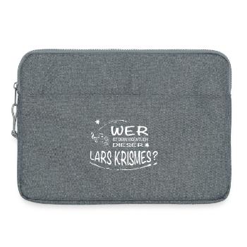 Wer ist denn eigentlich dieser Lars Krismes? - Laptoptasche 15" - Grau meliert - Vorne