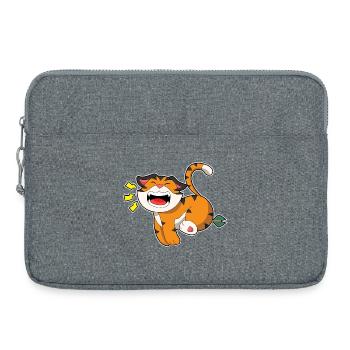 Tiger Pfeil - Laptoptasche 15" - Grau meliert - Vorne
