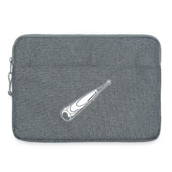 Batte de baseball - Sacoche pour ordinateur portable 15 pouces - gris chiné - Devant