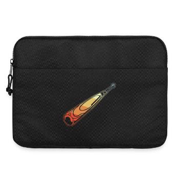 Vintage Baseballschläger - Laptoptasche 15" - Schwarz - Vorne