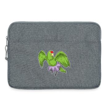 Parrot Ballerina Ballet Danse - Sacoche pour ordinateur portable 15 pouces - gris chiné - Devant