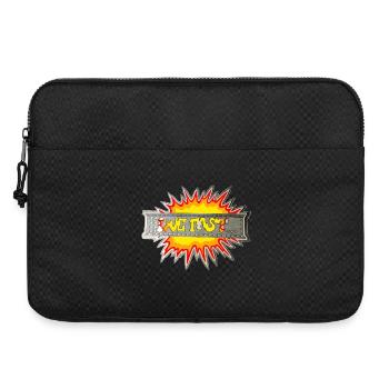 Lebe schnell - Laptoptasche 15" - Schwarz - Vorne