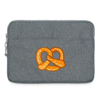 Brezel - Laptoptasche 15" - Grau meliert - Vorne