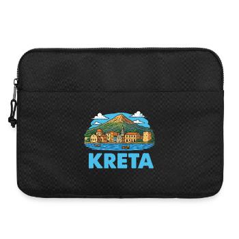 Kreta Insel - Laptoptasche 15" - Schwarz - Vorne