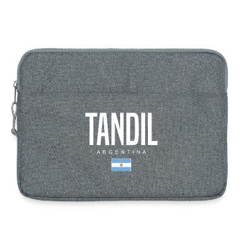 Tandil Argentine Argentin - Sacoche pour ordinateur portable 15 pouces - gris chiné - Devant