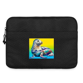 Siegel - Laptoptasche 15" - Schwarz - Vorne