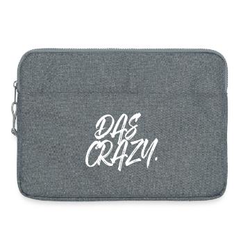 Das Crazy Jugendsprache Insider Meme Cool Verrückt - Laptoptasche 15" - Grau meliert - Vorne