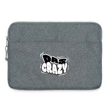 The Crazy - Funny Youth Word - Laptop bag 15" - heather grey - Front