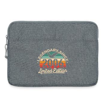 2006 Jahrgang Geburtstag Retro Geschenk - Laptoptasche 15" - Grau meliert - Vorne