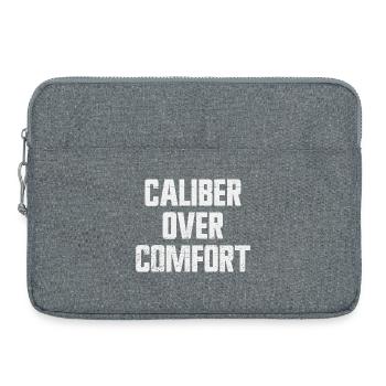 Kaliber vor Komfort – Verdecktes Tragen gemäß 2. V - Laptoptasche 15" - Grau meliert - Vorne