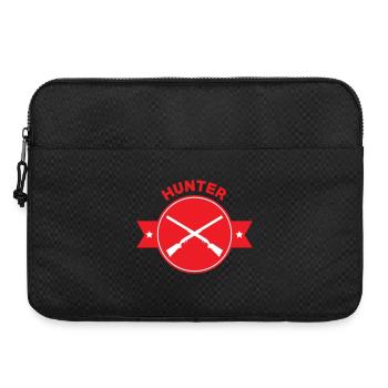Chasse - Chasseur - Sacoche pour ordinateur portable 15 pouces - noir - Devant