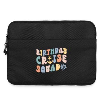 Équipe de croisière d’anniversaire - Sacoche pour ordinateur portable 15 pouces - noir - Devant