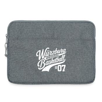 Original Würzburg Basketball 2007 - Laptop bag 15" - heather grey - Front