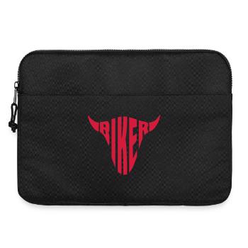 Biker Motorrad Skull Biker Motorcycle Gift Club - Laptoptasche 15" - Schwarz - Vorne
