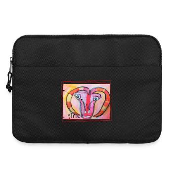 Widder Regenbogen Himmlische Kunst - Laptoptasche 15" - Schwarz - Vorne