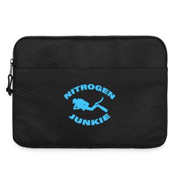 NITROGEN JUNKIE - Laptop bag 15" - black - Front