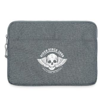 Fahrer seit 1982 - 43 Jahre Speed, Steel & - Laptoptasche 15" - Grau meliert - Vorne